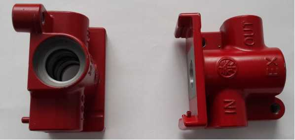 精密铸造+表面涂装+CNC 加工